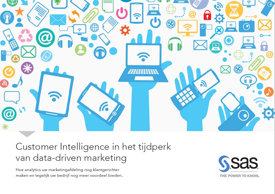 Customer Intelligence in het tijdperk van data-driven marketing - cover NL
