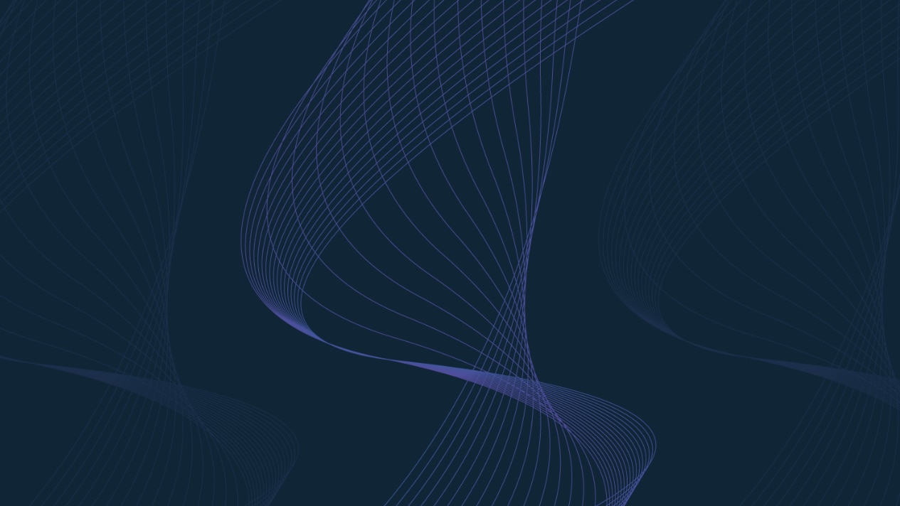 Dark blue background with a purple spiral in the middle