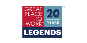 Great Places to Work - Legends - 20 years logo