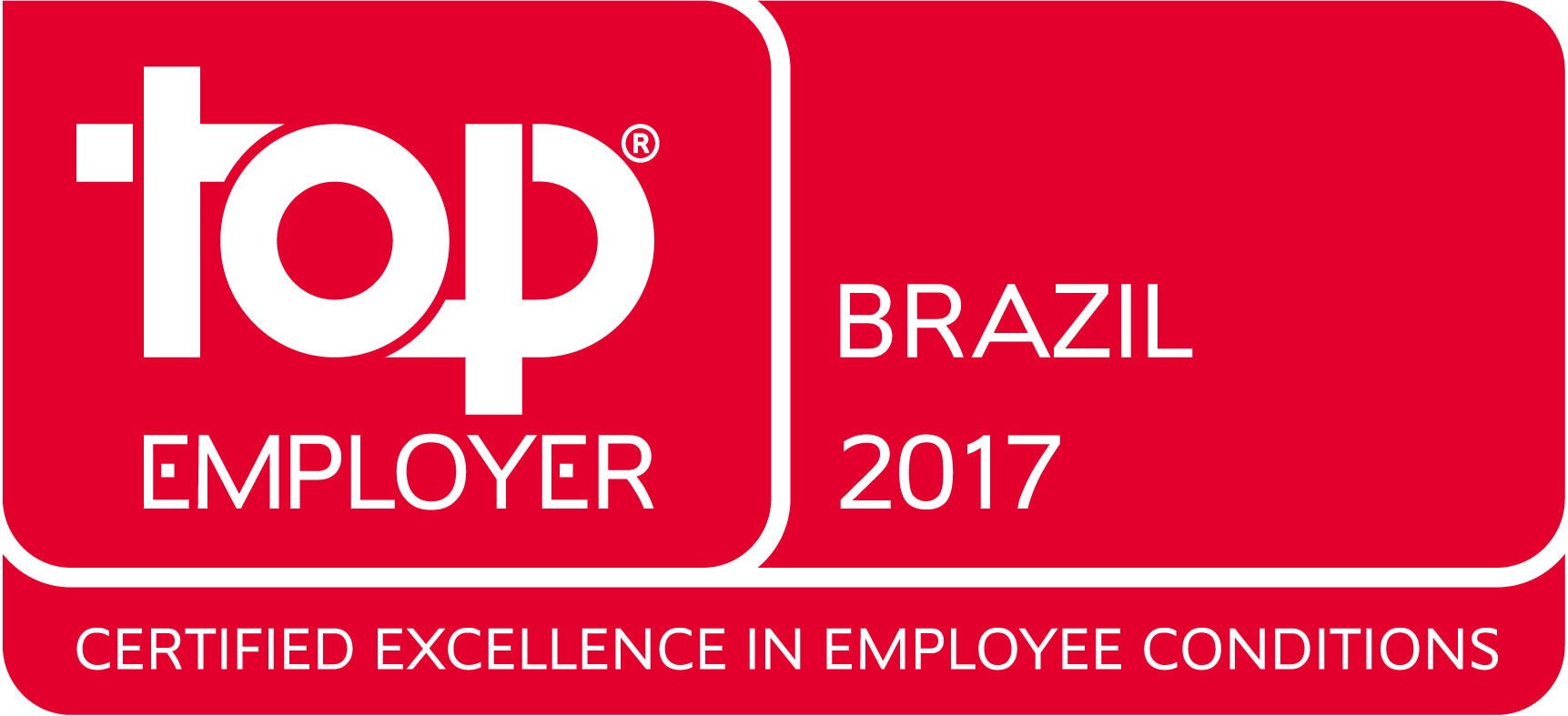 2017 Top Employer Brazil logo