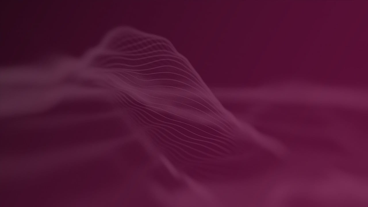 Abstract blurred lines on burgundy background