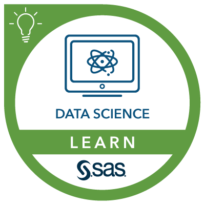 SAS Learn Badge for Data Science