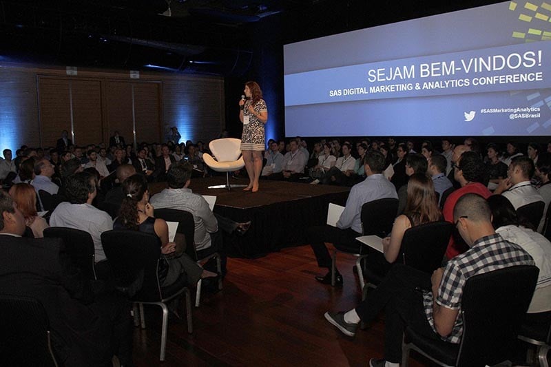 SAS Digital Marketing & Analytics Conference 2015 - Monica Tiszler, Diretora de Soluções e Marketing, abre o evento