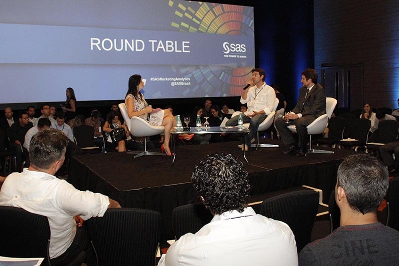 SAS Digital Marketing & Analytics Conference 2015 - Round table com Fernanda Benhami, Danilo Cunha e Alexandre Trindade