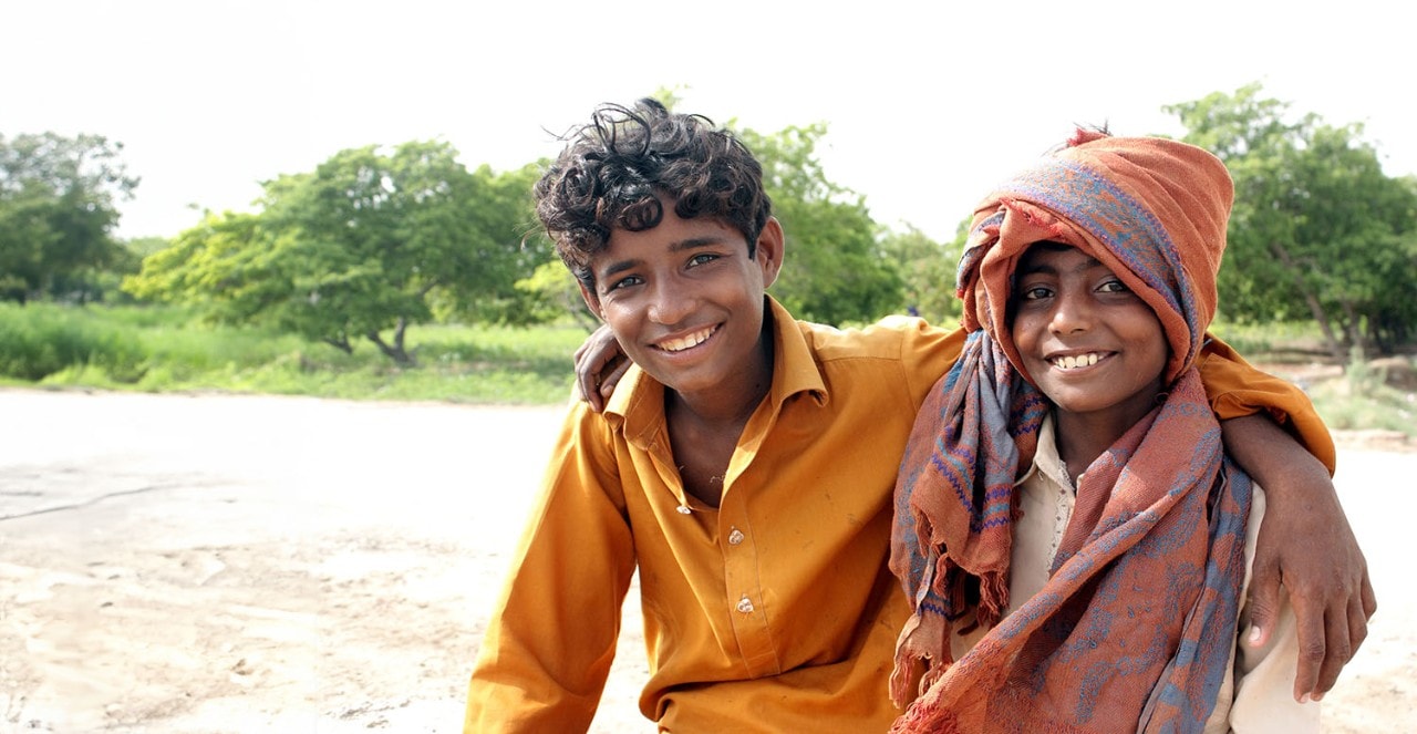 Data for Good Two boys smiling