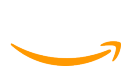 AWS logo in white and orange