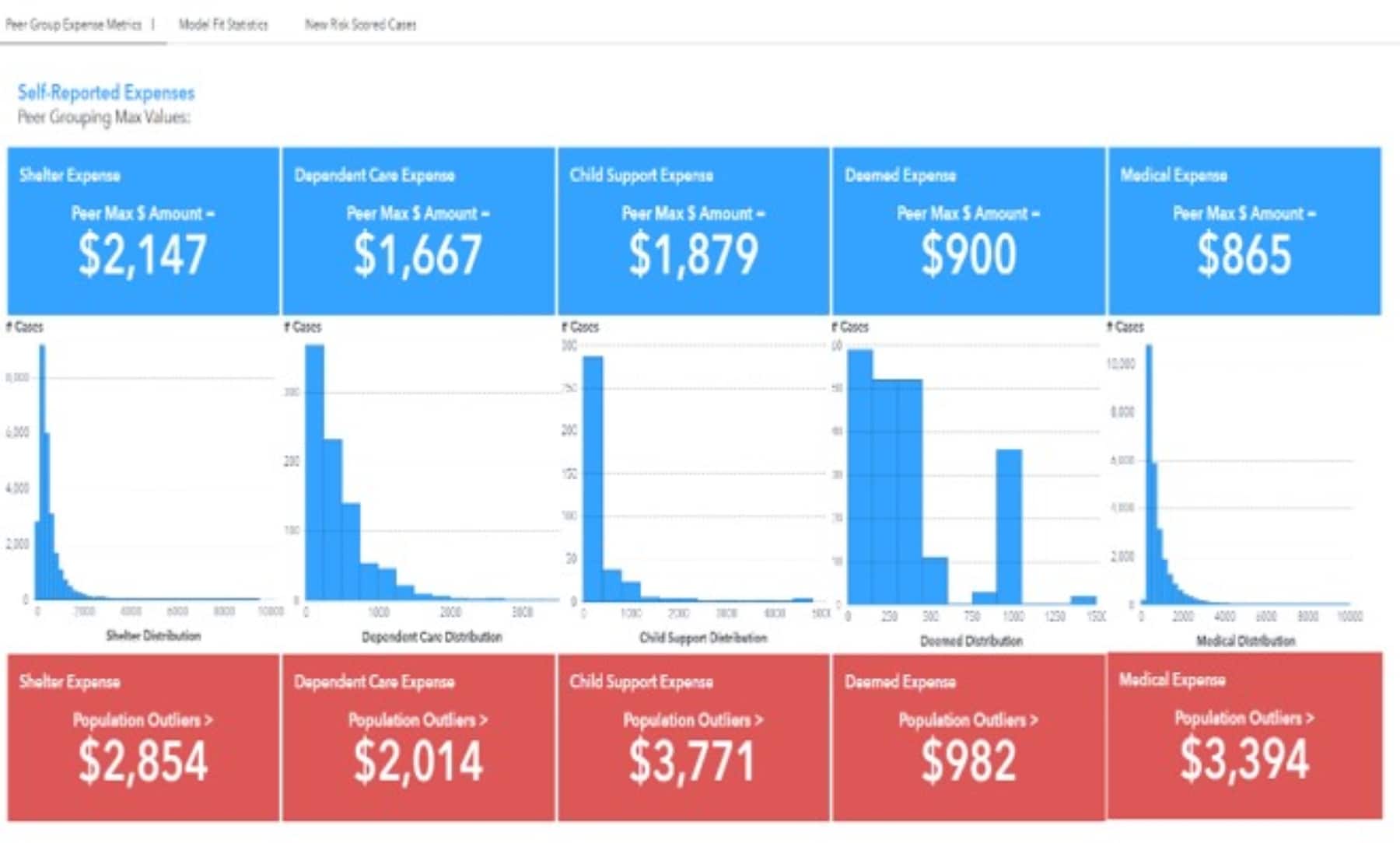SAS Payment Integrity for Food Assistance expenses SNAP