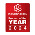 Industrial IoT Product of the Year 2024 award logo