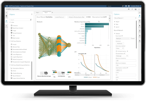 SAS® Visual Data Mining și Machine Learning on screen