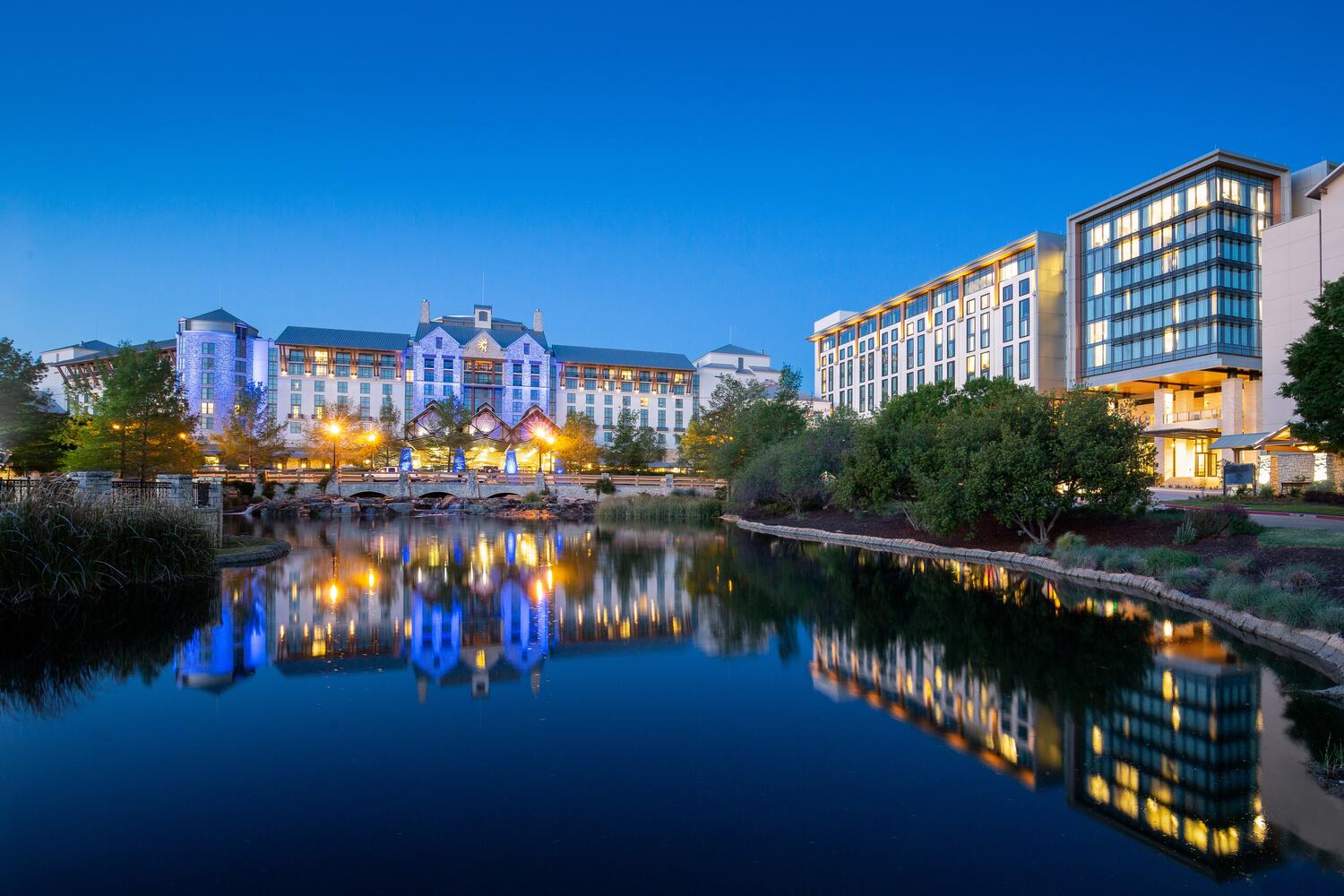 Photo of Gaylord Texan Hotel Exterior Night