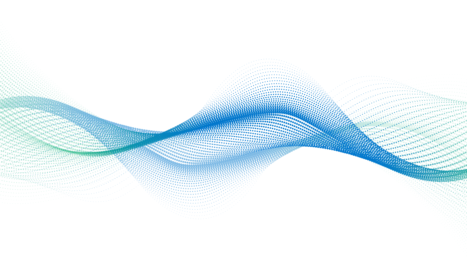 Waves with gradient overlay Green Blue Green Waves with gradient overlay Green Blue Green