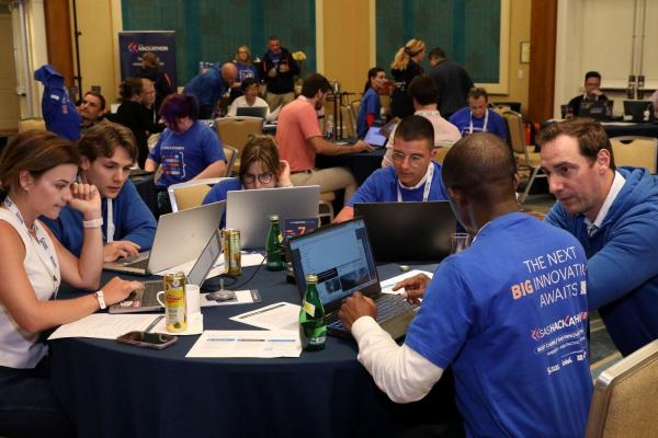 SAS Hackathon Boot Camp participants at SAS Innovate