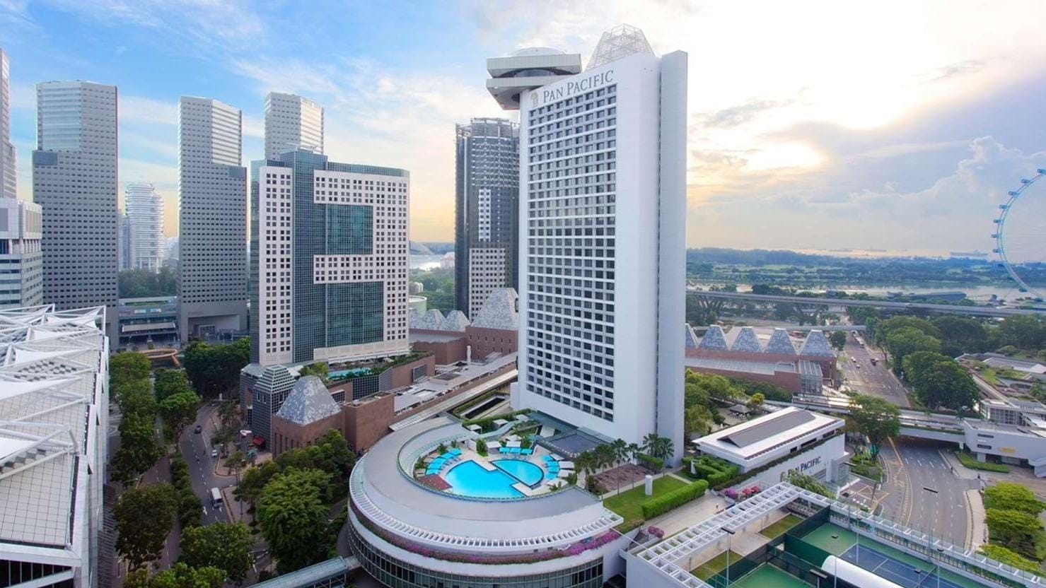 Pan Pacific Singapore Hotel Exterior