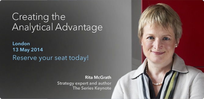 The Premier Business Leadership Series - London - Rita McGrath