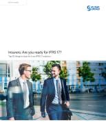 Insurers: Are you ready for IFRS 17?