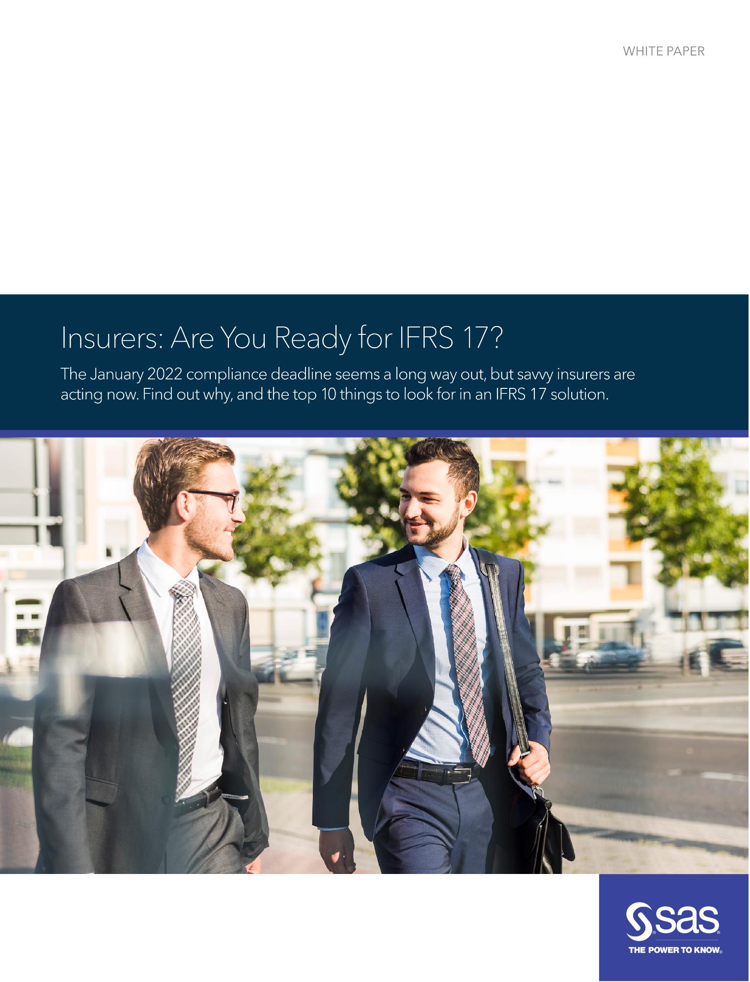Insurers: Are You Ready for IFRS 17?