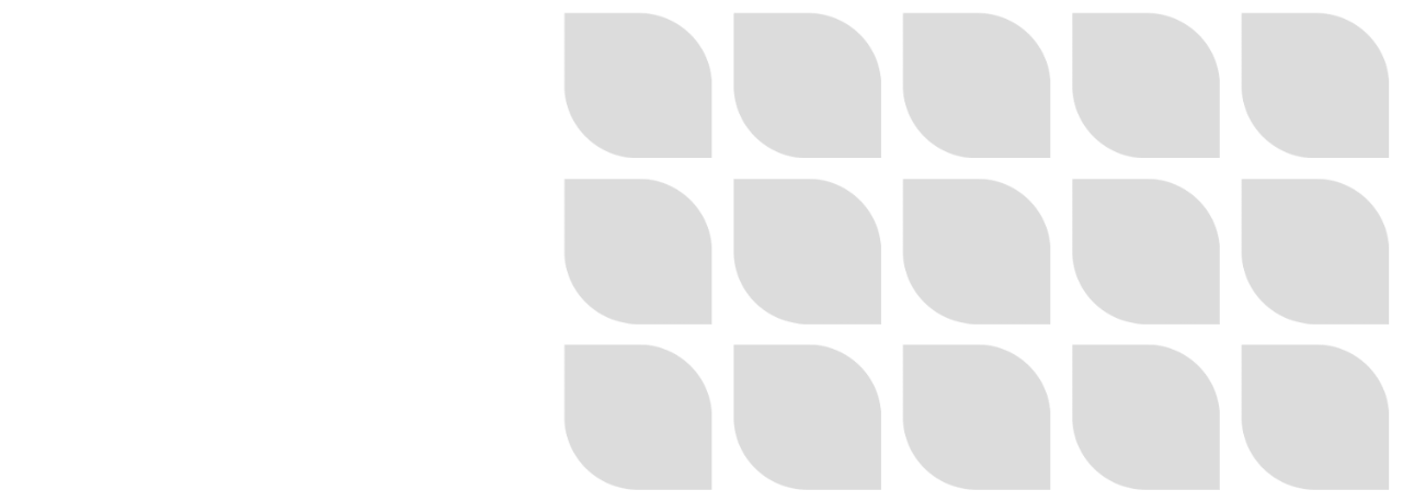 Gray leaf shapes over blank background