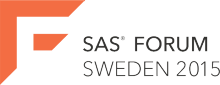 SAS Forum Sweden 2015