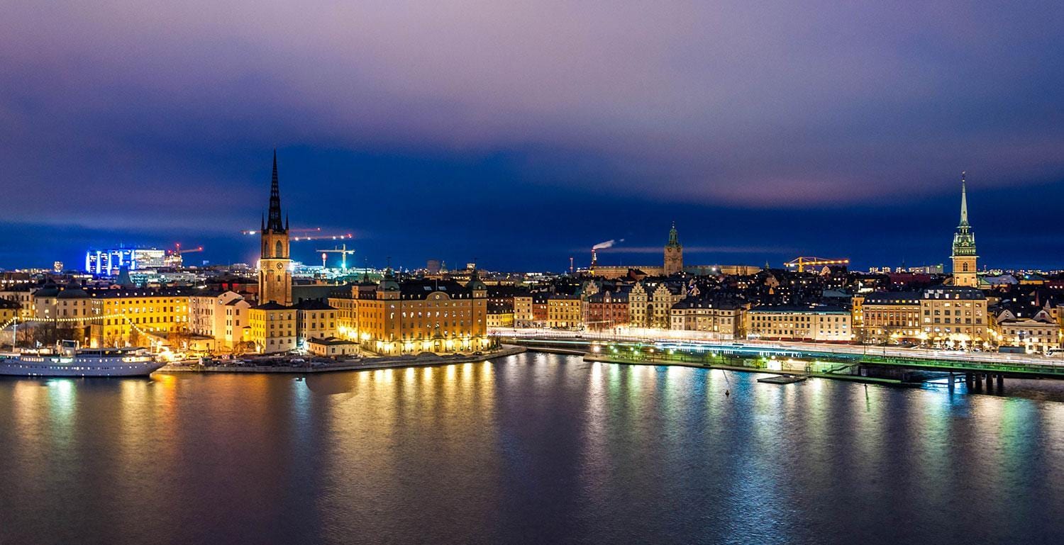 Stockholm City Skyline