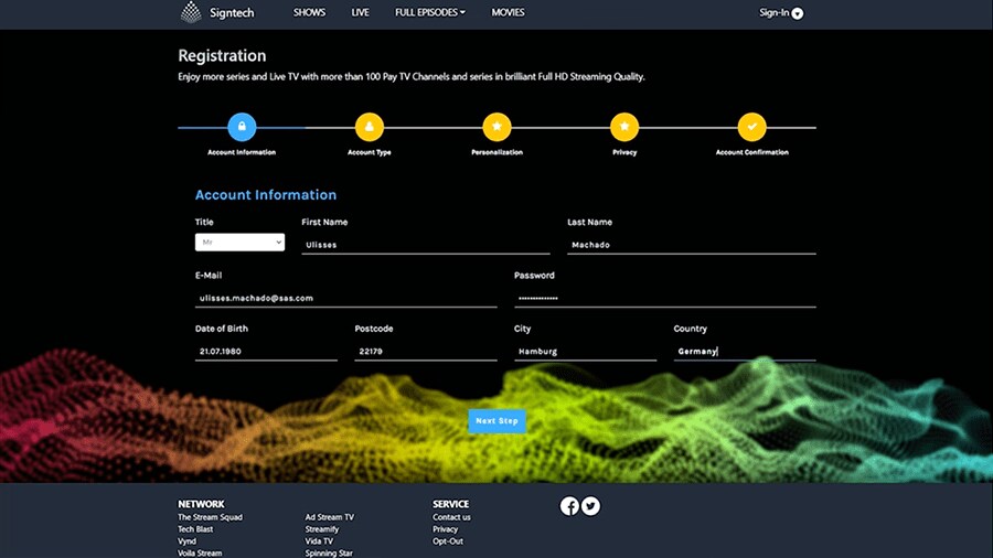 ภาพหน้าจอแสดง SAS Customer Intelligence 360 - ใช้งานเฟรมเวิร์กการสร้างรายได้แบบเปิดที่ยืดหยุ่น