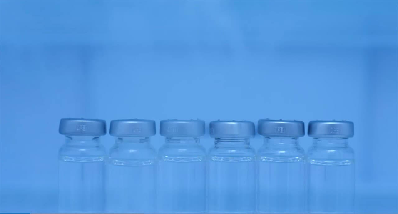 Vaccine Vials in Cold Storage