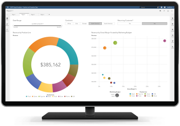 SAS® Business Analytics - interactive reporting and dashboard