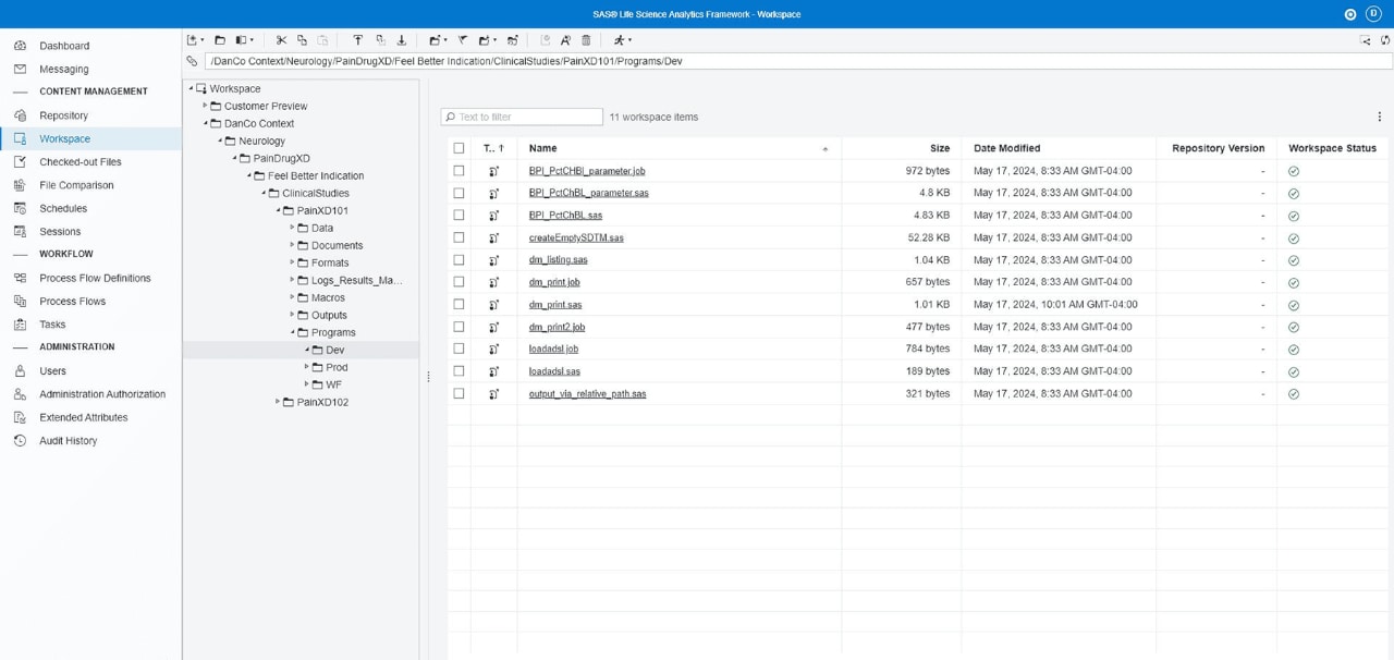 Clinical Acceleration Repository