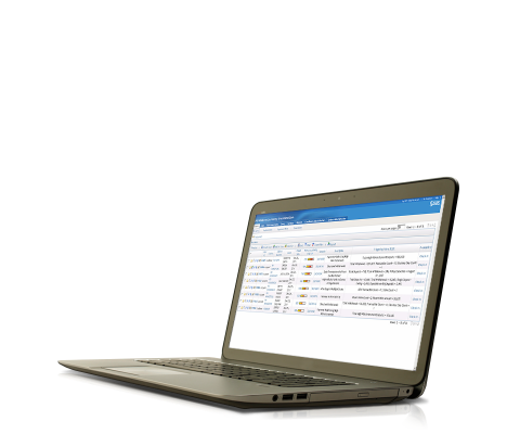 SAS Anti-Money Laundering shown on laptop SAS Anti-Money Laundering shown on laptop